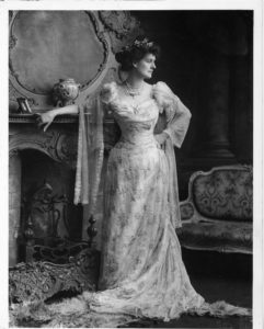 Countess Markievicz In Ball Gown Circa 1900