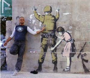 Banksy: Girl Frisking Soldier