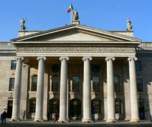 The GPO today is used once again as a post office in the center of O'Connell Street. 